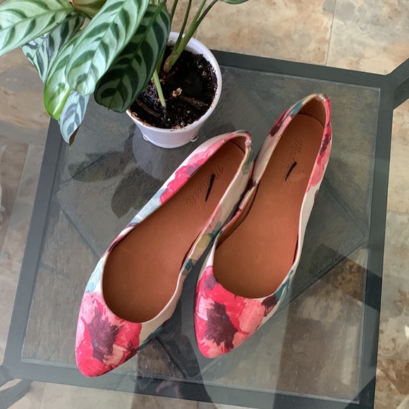 MADEWELL Floral Pointed Flats - Picture 3 of 12